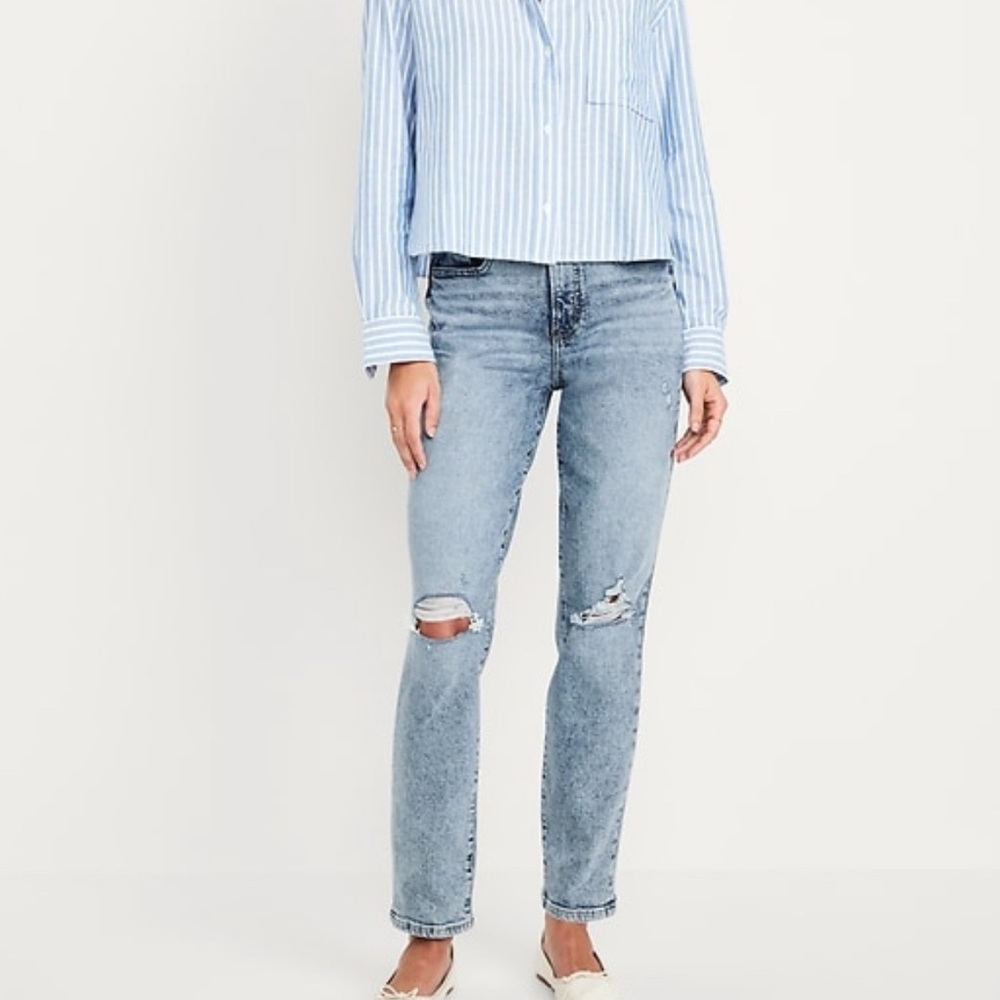 Tall High Rise OG Straight Jeans Button Fly